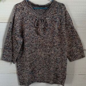 *NEW* Woman's Multi Colored Sweater.  Size XL.